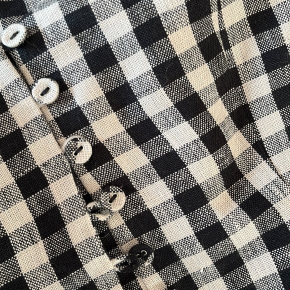 Reformation black beige crop top - Picture 8 of 11